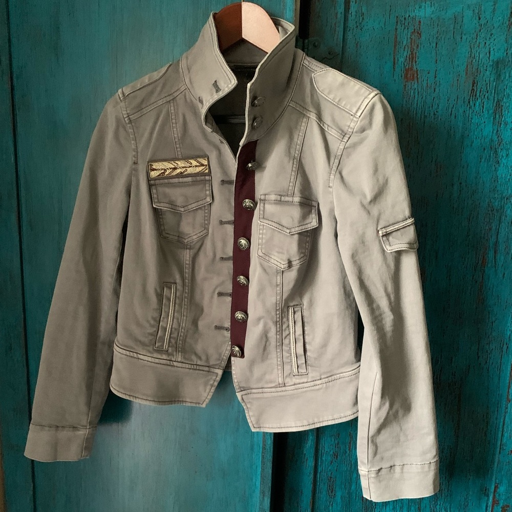 White House Black Market Jean Jacket